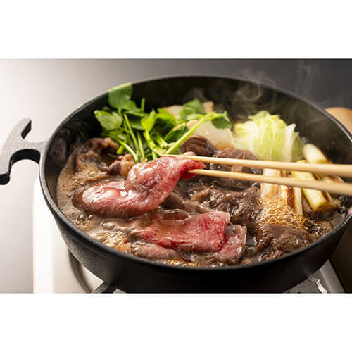 オリーブ牛（金ラベルA5等級）すき焼・しゃぶしゃぶ　350g