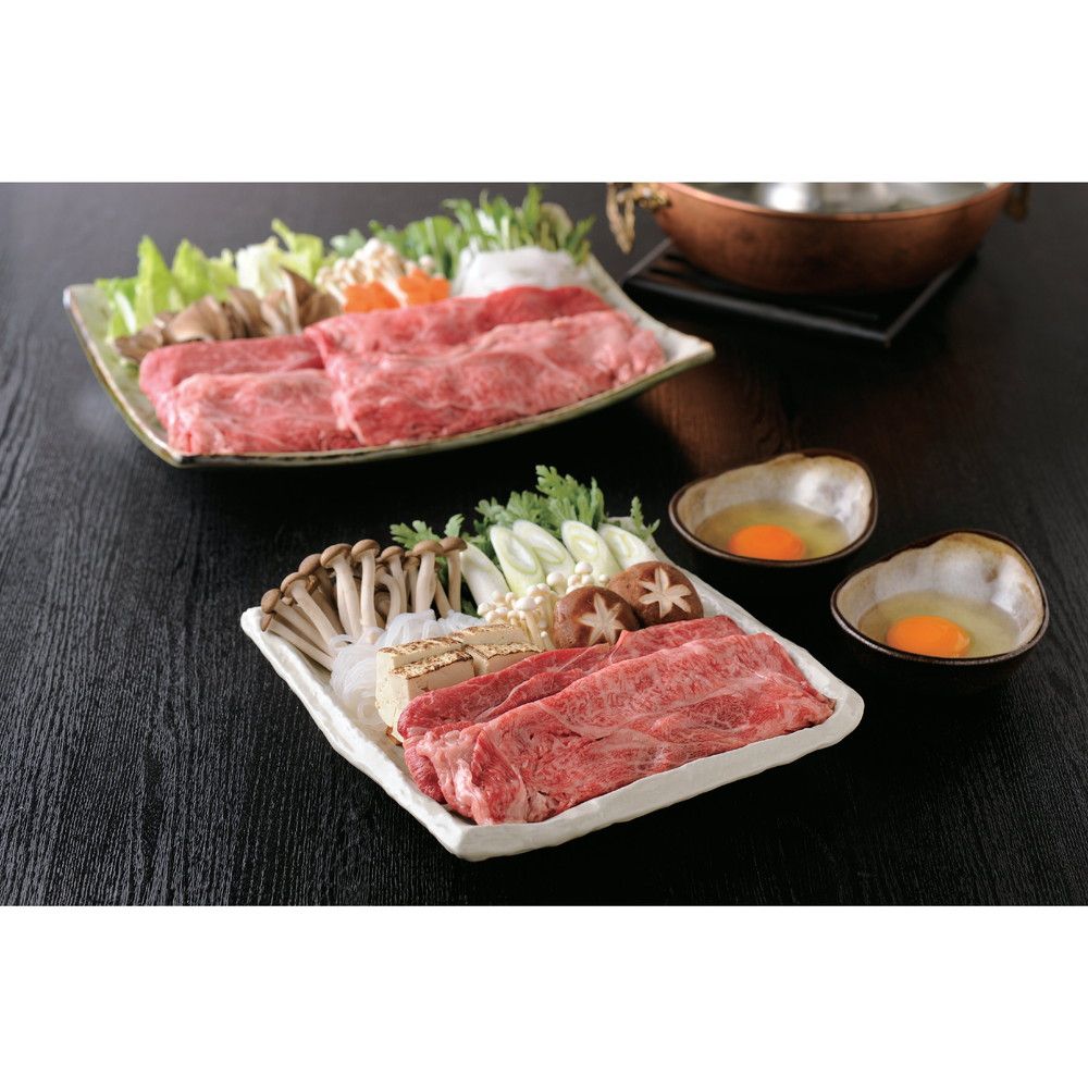 松阪牛 すき焼き、しゃぶしゃぶ用　計920g